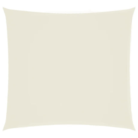 Vidaxl Sunshade Square 4x4 M Oxford Fabric Crème colored
