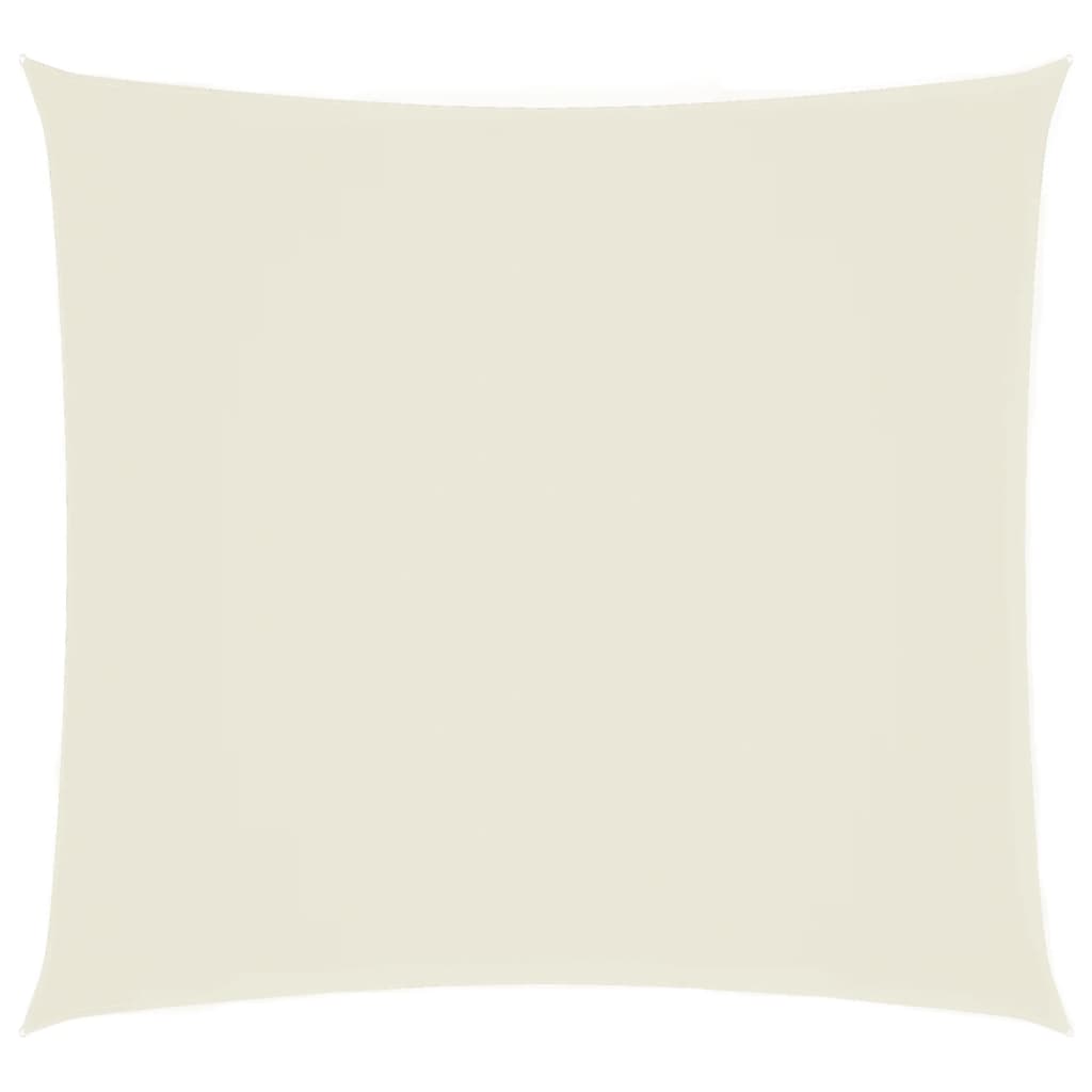 Vidaxl Sunshade Square 4x4 M Oxford Fabric Crème colored