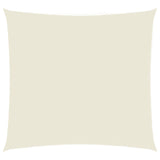 Vidaxl Sunshade Square 5x5 M Oxford Fabric Crème -Colored