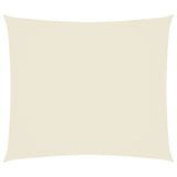 Vidaxl Sunshade Rectangular 2x2,5 M Oxford Tissu Cream - Color