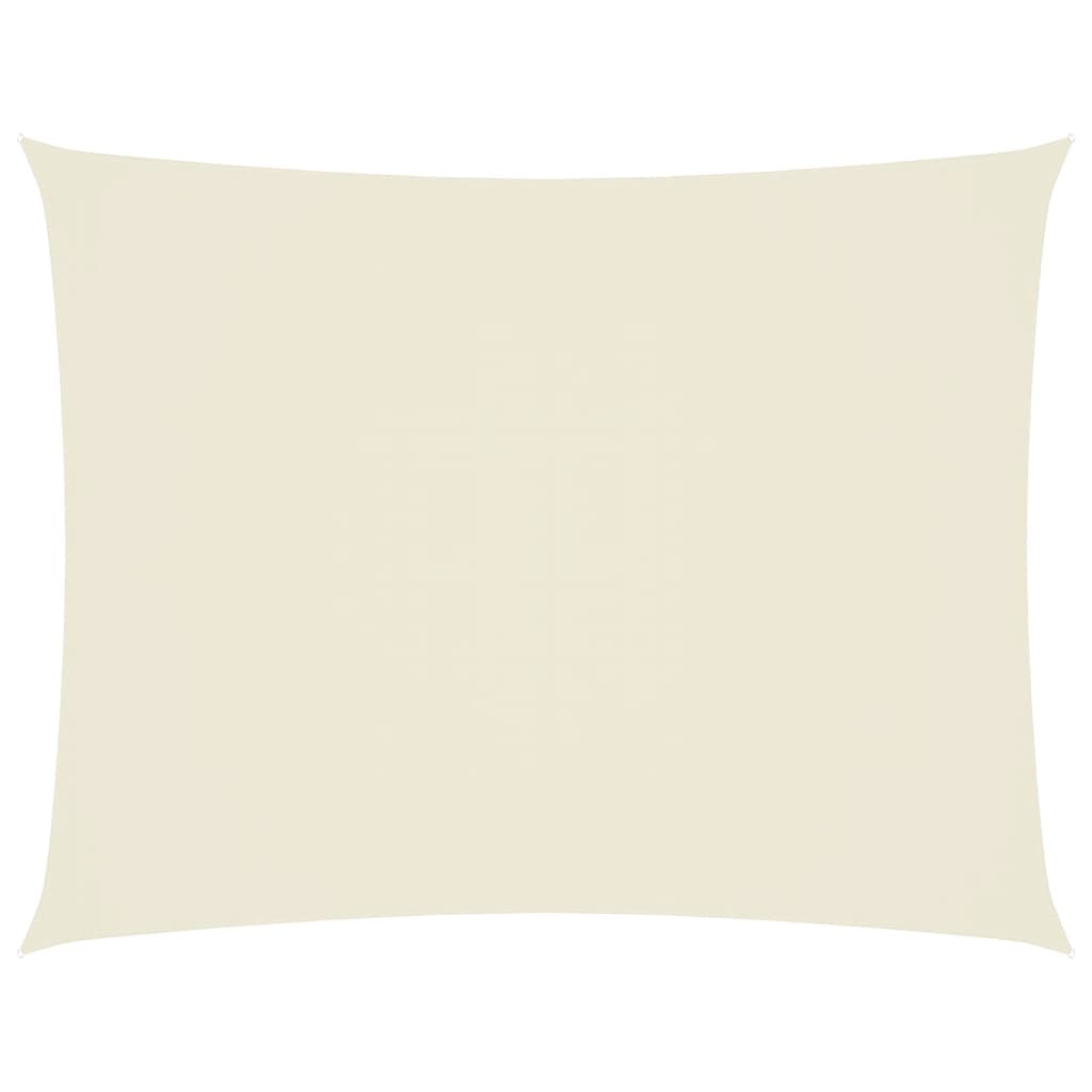 Vidaxl Sunshade Rectangular 2x3,5 M Oxford Tissu Cream - Color