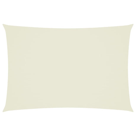 Vidaxl Sunshade rectangulaire 3x5 m oxford tissu crème coloré