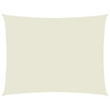 Vidaxl Sunshade rectangulaire 3,5x4,5 m Oxford Fabric Crème -Colored