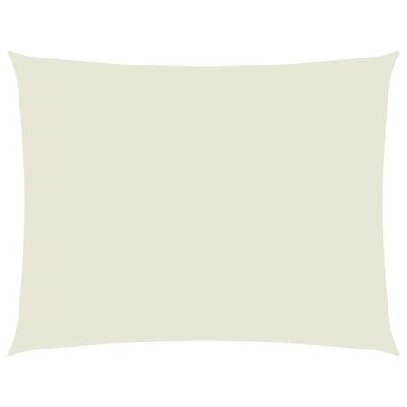 Vidaxl Sunshade rectangulaire 3,5x4,5 m Oxford Fabric Crème -Colored
