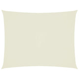 Vidaxl Sunshade rectangulaire 4x5 m Oxford tissu crème -colored