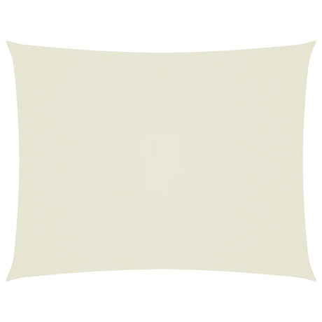 Vidaxl Sunshade rectangulaire 4x5 m Oxford tissu crème -colored