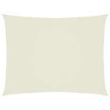 Vidaxl Sunshade rectangulaire 5x6 m oxford tissu crème coloré