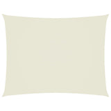 Vidaxl Sunshade rectangular 5x7 m oxford tissu crème coloré