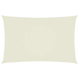 Vidaxl Sunshade rectangulaire 5x8 m oxford tissu crème -colored
