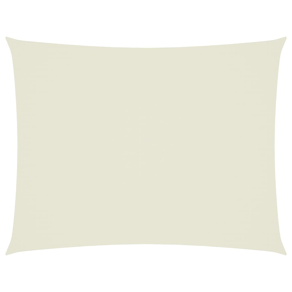 Vidaxl Sunshade rectangulaire 6x8 m Oxford tissu crème - colorant