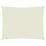 Vidaxl Sunshade Rectangular 6x8 M Oxford Fabric Cream -Coled