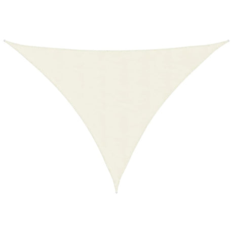 Vidaxl Auvent triangulaire 3x4x5 m Oxford Fabric Crème coloré