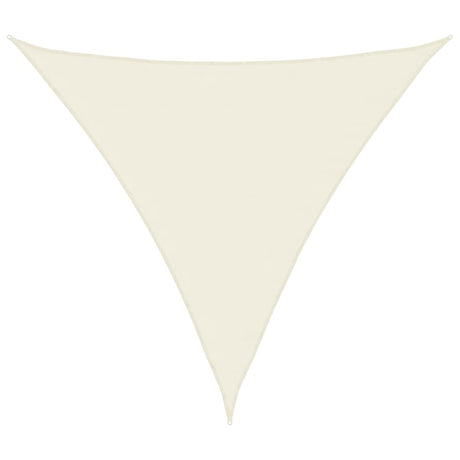 Vidaxl Sunshade triangulaire 4.5x4.5x4.5 m Oxford Fabric Crème -Colored