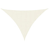 Vidaxl Sunshade triangulaire 4x5x5 m Oxford tissu crème coloré