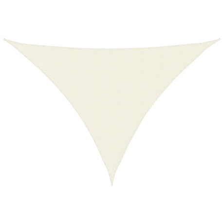 Vidaxl Auvent triangulaire 4x5x6,4 m Oxford tissu crème -colored