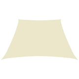 Vidaxl Zonnezeil Trapezium 2 4x3 M Oxford Tissu Cream -Colored