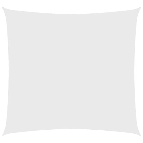 Vidaxl Sunshade Square 4x4 M Oxford tissu blanc