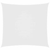 Vidaxl Sunshade Square 6x6 m Oxford Tissu blanc