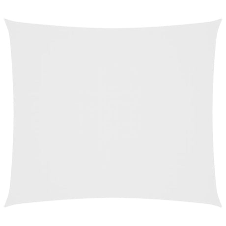 Vidaxl Sunshade rectangular 2x2,5 m tissu oxford blanc