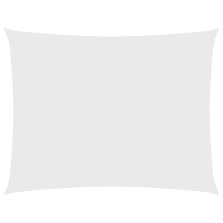 Vidaxl Sunshade rectangulaire 2x3,5 m Tissu oxford blanc