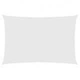 Vidaxl Sunshade rectangulaire 2x4 m Tissu oxford blanc