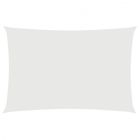 Vidaxl Sunshade rectangulaire 2x4 m Tissu oxford blanc