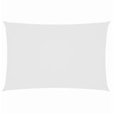 Vidaxl Sunshade rectangulaire 2x5 m tissu oxford blanc