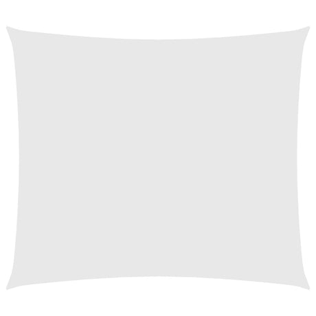 Vidaxl Sunshade rectangulaire 2,5x3 m Oxford tissu blanc