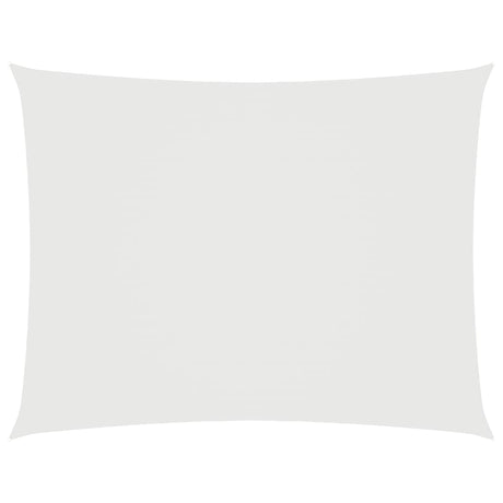 Vidaxl Sunshade rectangulaire 2,5x3,5 m Tissu oxford blanc