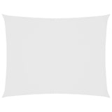 Vidaxl Sunshade rectangulaire 2,5x4 m Oxford tissu blanc