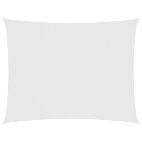 Vidaxl Sunshade rectangulaire 2,5x4 m Oxford tissu blanc