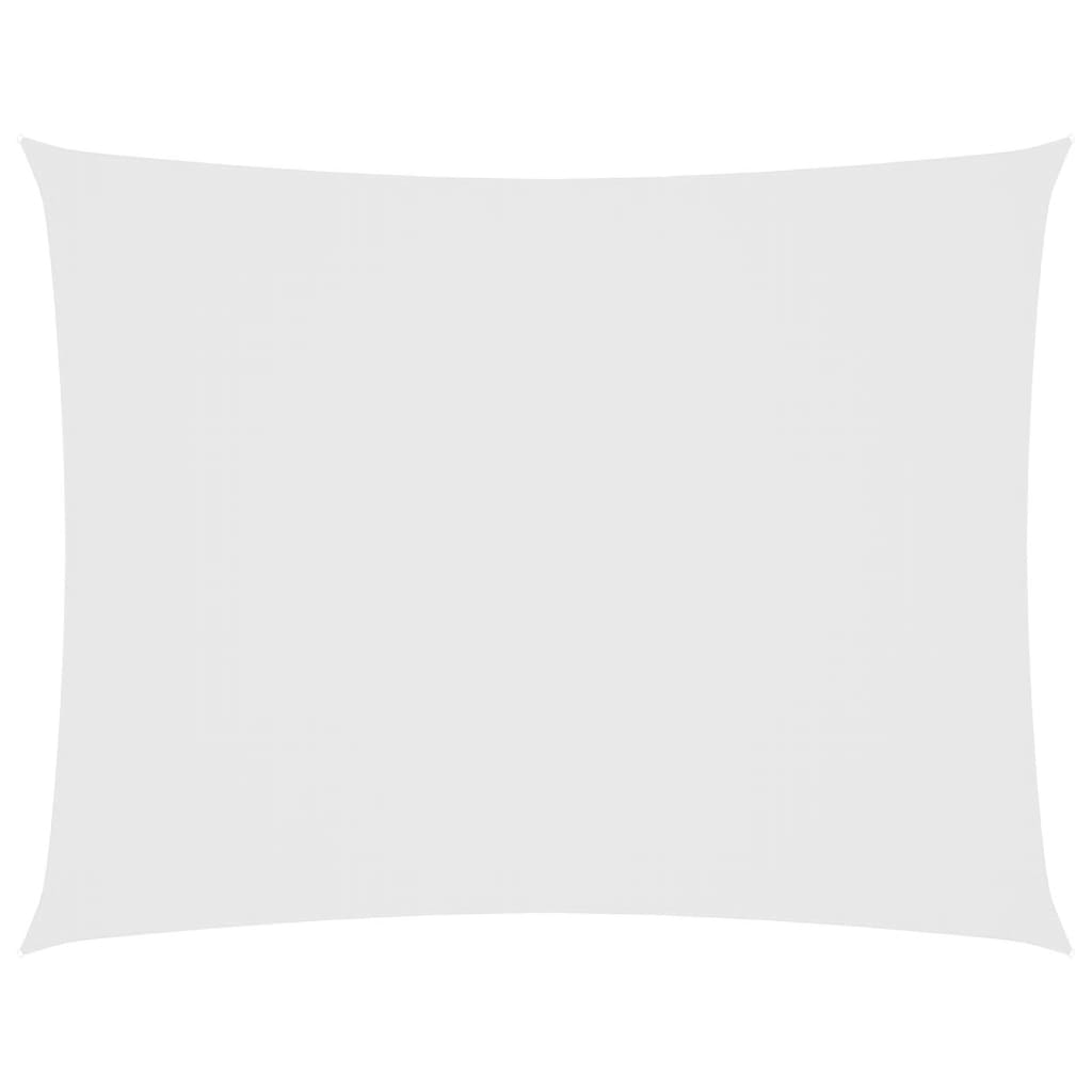 Vidaxl Sunshade rectangulaire 2,5x4 m Oxford tissu blanc