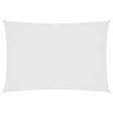 Vidaxl Sunshade rectangulaire 2,5x4,5 m tissu oxford blanc
