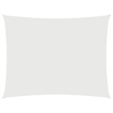 Vidaxl Sunshade rectangular 3x4,5 m tissu oxford blanc