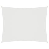 Vidaxl Sunshade rectangular 3x5 m oxford tissu blanc