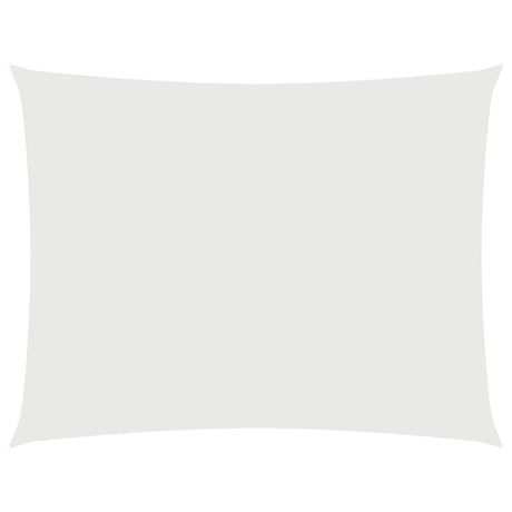 Vidaxl Sunshade rectangulaire 4x6 m Oxford tissu blanc