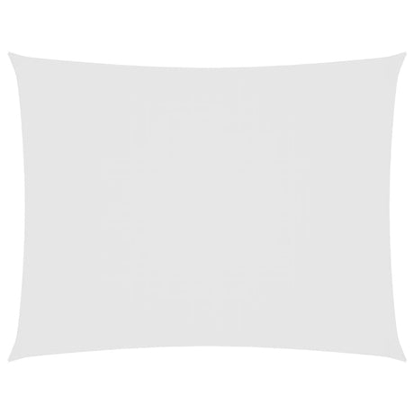 Vidaxl Sunshade rectangulaire 5x6 m Oxford tissu blanc