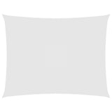 Vidaxl Sunshade rectangular 5x7 m oxford tissu blanc
