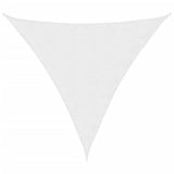 Vidaxl Sunshade triangulaire 3,6x3,6x3,6 m Oxford tissu blanc