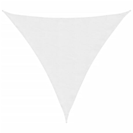 Vidaxl Sunshade triangulaire 3,6x3,6x3,6 m Oxford tissu blanc