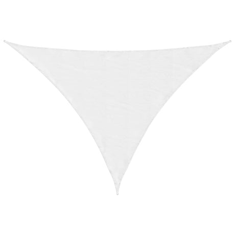 Vidaxl Sunshade triangulaire 3x3x4.24 m Oxford tissu blanc