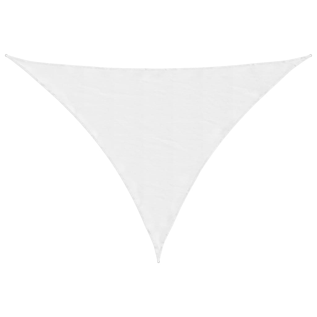 Vidaxl Sunshade triangulaire 3x3x4.24 m Oxford tissu blanc