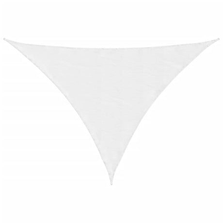 Vidaxl Sunshade triangulaire 3x4x5 m Oxford tissu blanc