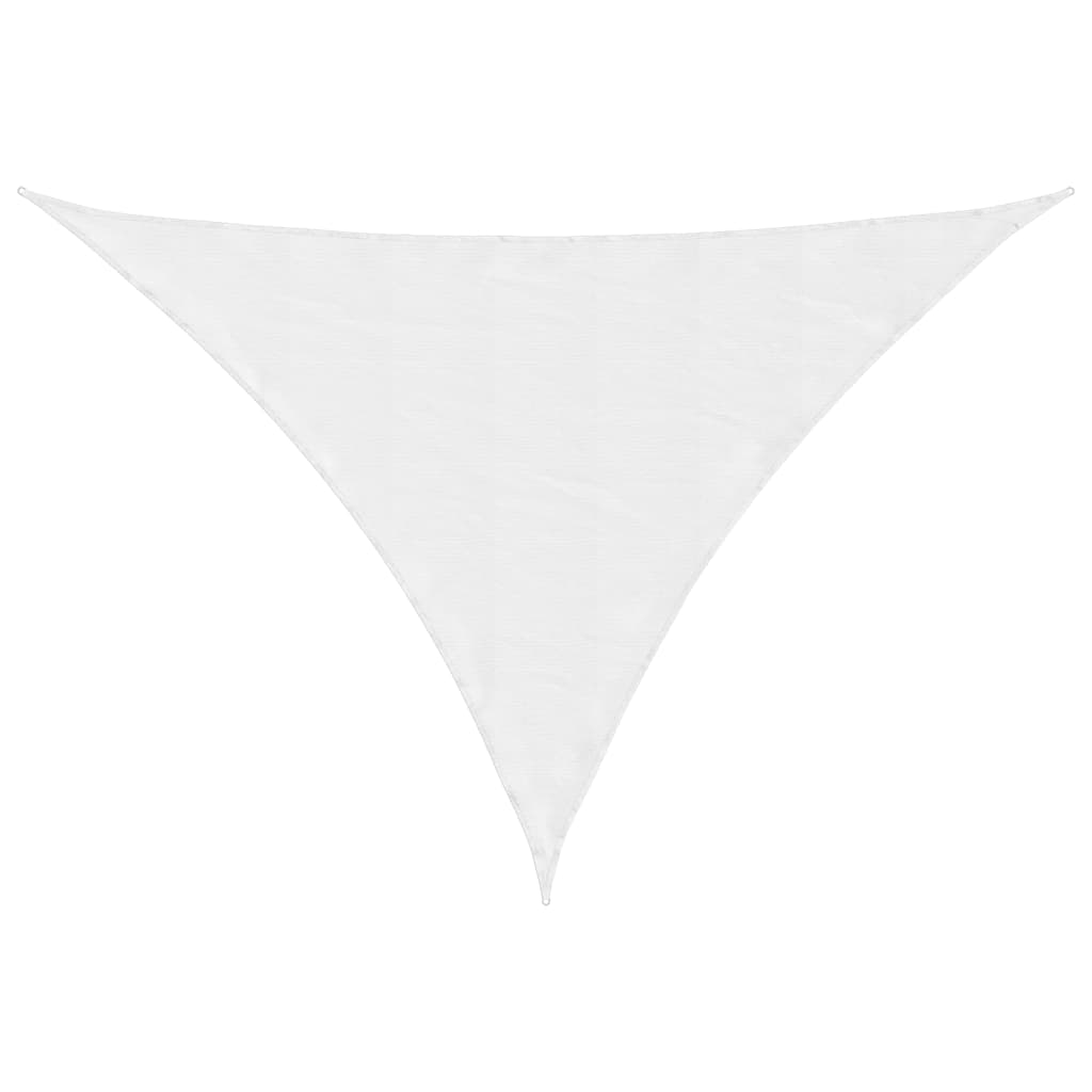 Vidaxl Sunshade triangulaire 4x4x5.8 m Oxford tissu blanc