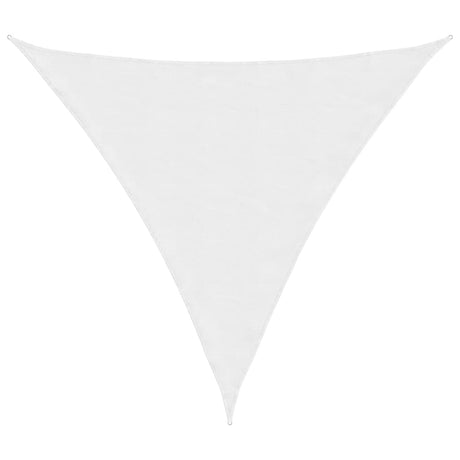 Vidaxl Sunshade triangulaire 4.5x4.5x4,5 m Oxford tissu blanc
