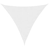 Vidaxl Sunshade Triangular 5x5x5 M Oxford Fabric White