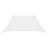 Vidaxl Zonnezeil Trapezium 2 4x3 M Oxford tissu blanc