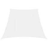 Vidaxl Zonnezeil Trapezium 3 5x4 M Oxford tissu blanc