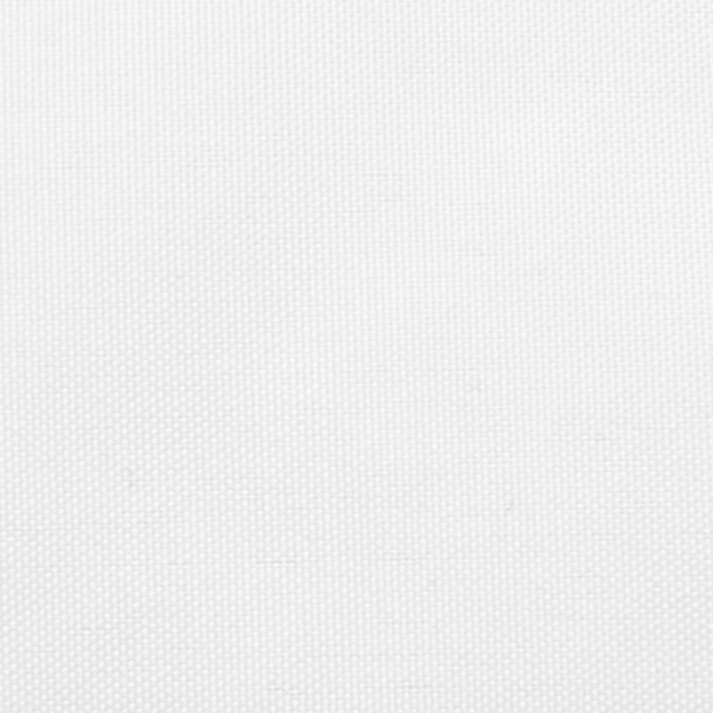 Vidaxl Zonnezeil Trapezium 3 5x4 M Oxford tissu blanc