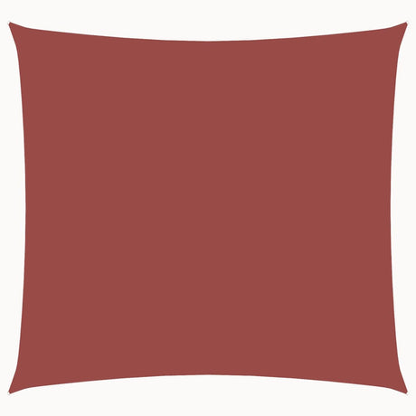 Vidaxl Sunshade Square 6x6 m Oxford Tabric Terracotta -Colored